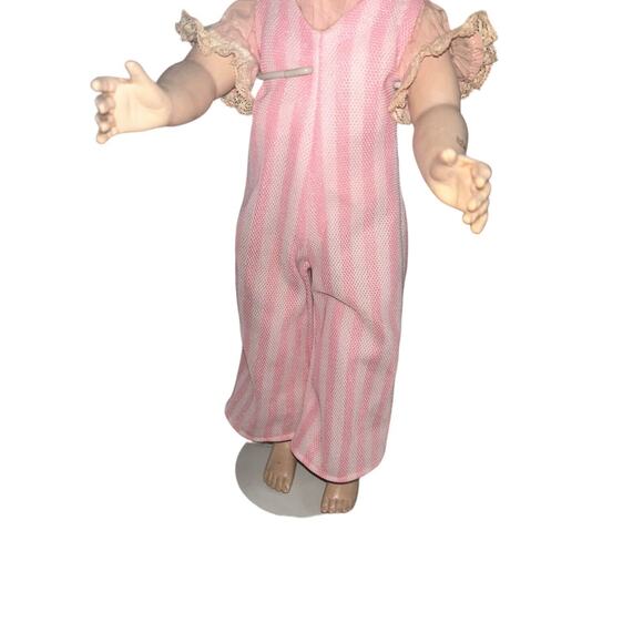 Vintage Walker Doll FairyLand Toy Prod. Composition Sleepy Eye in pink outfit - Picture 5 of 16